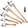 1844 Helko Werk Germany Axe Collection - 5 Classic Axes Set - Expedition, Forester, Scout, Journeyman, Pathfinder Hatchet