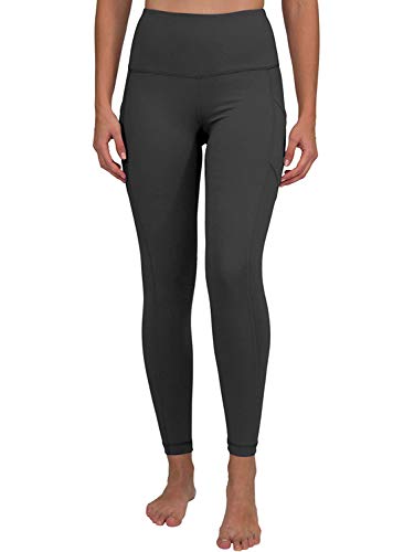 90 Degree by Reflex PW74542 Womens Performance Activewear Power Flex Yoga Pants Black Leggings2