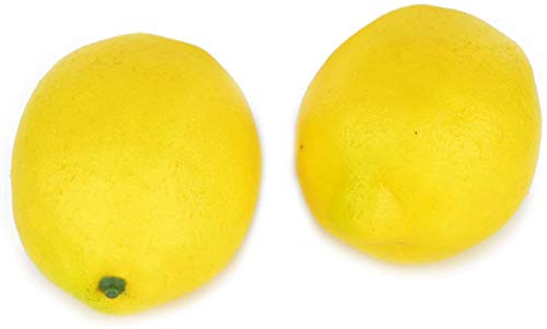 image for Fake Lemons Lemon Decor for Kitchen Faux Fake Fruit, Lemons Organic De