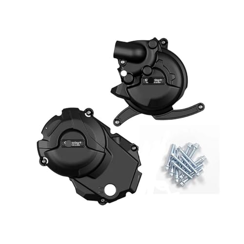 Couvercle stator moteur gauche et protection d'embrayage alternateur moto DesertX 2022