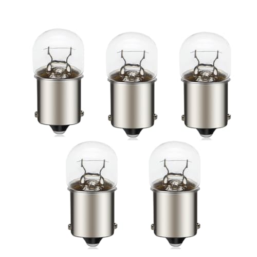 SOFOC-1156 BA15S R10W Feu Clignotant Feux de Frein Feux de Recul Pour Voiture/Moto T16 G18 Ampoule 12V 10W Blanc Chaud 5Pcs