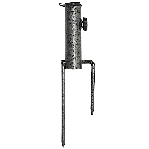 REFFU Heavy Duty Patio Umbrella Steel Anchor Beach Umbrella Metal