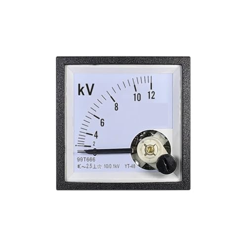 Voltímetro de alto voltaje para transformador de 6KV a 24KV y panel CA 100V 5