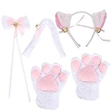 -Las patas del cuello de la cola del juego de Cosplay del gato están hechas de Material de alta calidad y la artesanía exquisita está hecha para ser utilizada durante mucho tiempo.