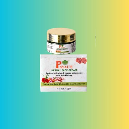Image of Payal's Herbal Skincare Set with Face Cream, Face Wash, Lip Balm, Natural Ingredients, 60g