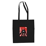 Big Daddy and little Sister - Stofftasche/Beutel, Farbe: schwarz