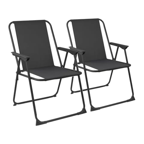 Harbour Housewares Folding Beach Chairs - Pack of 2 Cover