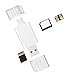 xiwai USB-C Type C/USB 2.0 to NM Nano Memory Card TF Micro SD Card Reader for Huawei Mobile Phone Laptop