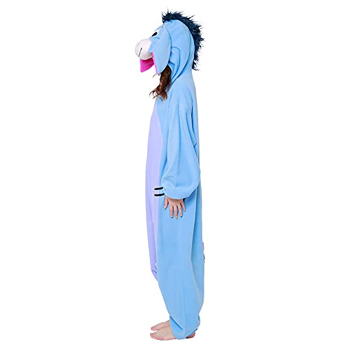 Sazac Eeyore Kigurumi - Onesie Jumpsuit Halloween Costume (Adults) #TOP4