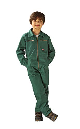 Preisvergleich Produktbild Planam Kinder Rallyekombi (Overall), Farbe: Mittelgrün, Gr: 110