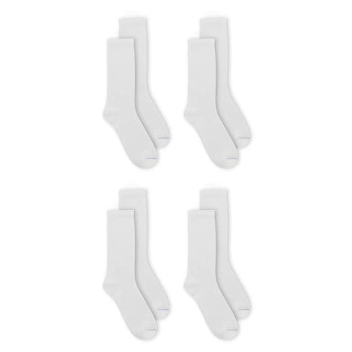 Dr. Scholl's womens Diabetes & Circulator Socks - 4 & 6 Pair Packs - Non-binding Moisture Management Casual Sock (pack of 4)