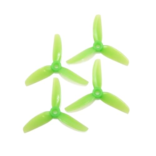 DP3X3X3 3030 3インチプロペラ FPVレーシングドローン用 カーボンファイバーブレード(DP3X3X3 2P2N Green)
