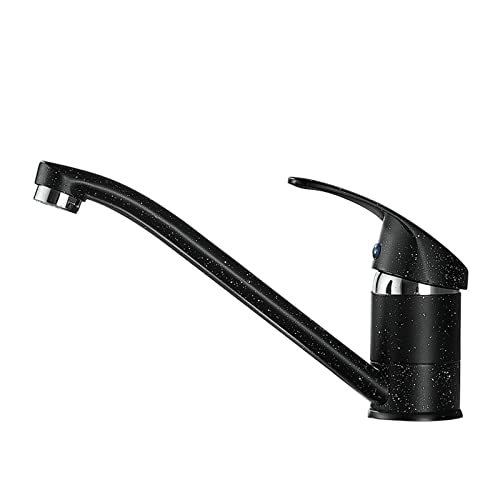 Faucet vanité noire de style moderne pour évier de cuisine élégant