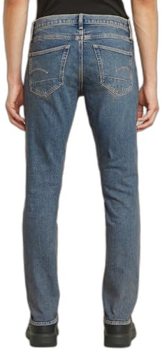 G-STAR Raw - Mens 3301 Slim Jeans, Color Antique Faded Lithium Flame, Size: 29W x 30L2