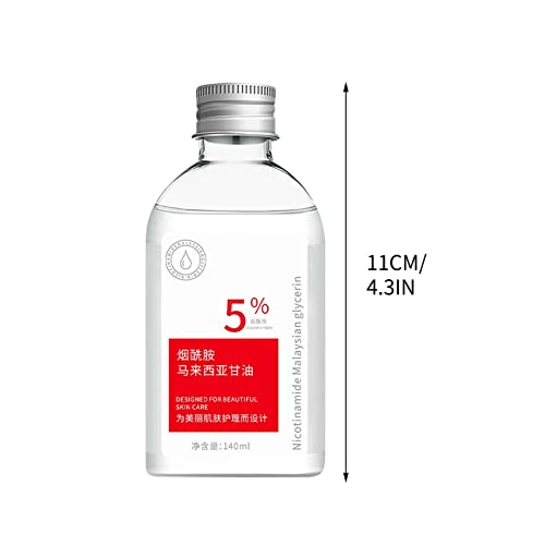 Malaysian Glycerin Moisturizing Essence, Brightening Face Serum For Dark Spot, Mild And Refreshing Essence, Promote Metabolism For Tender Skin, 140Ml. #TOP7