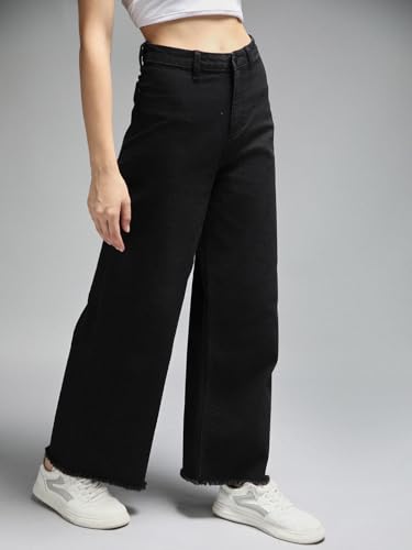 Image of HIGH Star Women's Straight Fit Mid Rise Jeans