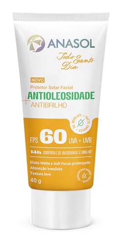 Anasol Protetor Solar Facial Antioleosidade Anti Brilho Todo Sant...