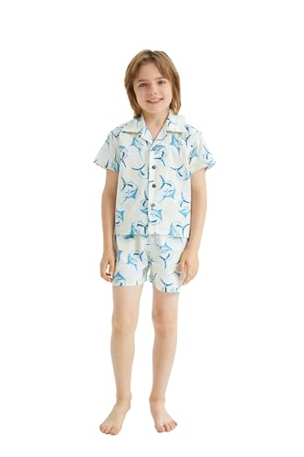 Image of Boys' Aloha Luau Shirt Cabana Set in Signature Prints