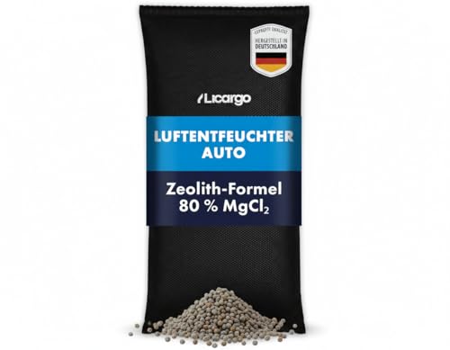 LICARGO® Deshumidificador para Coche - Fabricado en Alemania - Bolsas que Absorben la Humedad para Cristales Empañados del Coche - 1kg (1KG)