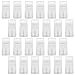UKCOCO Plastic Lock Hasp 12 Sets Clear Acrylic Lock Hasp Buckles Mini Hinge Hasp Clear Box Hinge Latch Hasp Lock Mini Acrylic Clasp Hasp Latch Transparent Jewelry Box Hasp