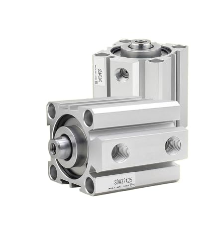 Actionneur pneumatique compact SDA50 25S à piston magnétique intégré