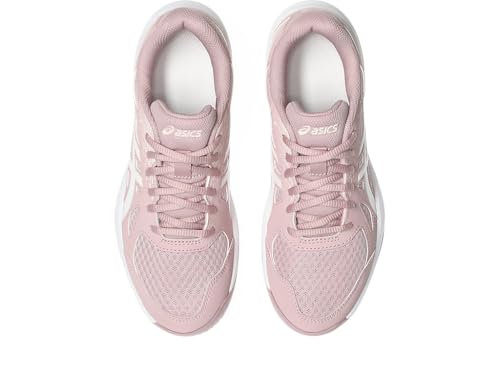Asics 1072A107-703 Upcourt 6 Indoor Sport Shoes for Women, Size 40 EU, 703 Morganite/White