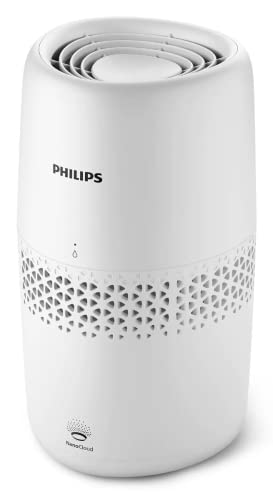 Philips Luftbefeuchtung 2000er Serie - NanoCloud-Technologie, Befeuchtet Räume bis zu 31m2, 2L Wassertank, 99% weniger Bakterien,...