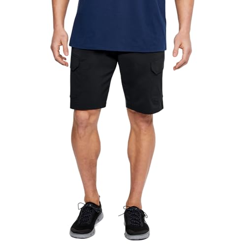 Image of Under Armour Men's UA Fish Hunter Cargo Shorts, Black/Black, 34