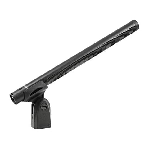AZDEN SGM-3500L Hypercardioid 9.7" Long Broadcast Spec XLR Shotgun Microphone for Professional Video and Cameras Cover