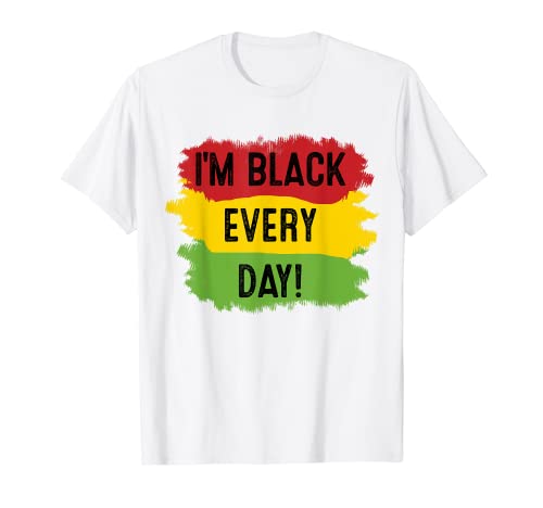 Black History Month T Shirt Regalo diario Mujeres Hombres Niños Camiseta