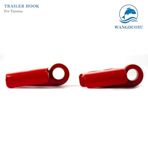 Front Tow Hooks Compatible with 2024-2025 Toyota Tacoma,Heavy Duty Bumper Towing Replacement by WANGDUOYU - Image 4