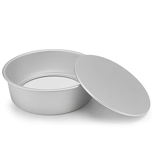 Round Cheesecake Pan, Beasea 10 Inch Removable Bottom Aluminum Alloy Round Cake Pan