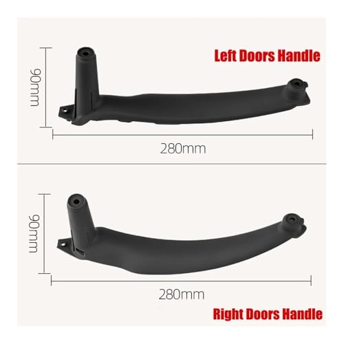 Poignée de porte intérieure pour BMW X5 E70 et X6 E71 E72 - 7