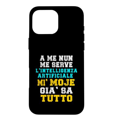 �ʔ����U�� ������͉��ł��m���Ă��� AI �W���[�N �O���t�B�b�N �X�}�z�P�[�X iPhone 16 Pro Max �p