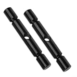 Essential Ersatz-Scherstifte für Schneepflug, kompatibel mit Polaris 2205063, 2 Stück für eine effiziente Nutzung (schwarz)