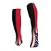 NEED LOVE American flag and Angolan flag Adult Calf Knee High Long Tube Socks Fashion Athletic Length Bucket Socks A Pair