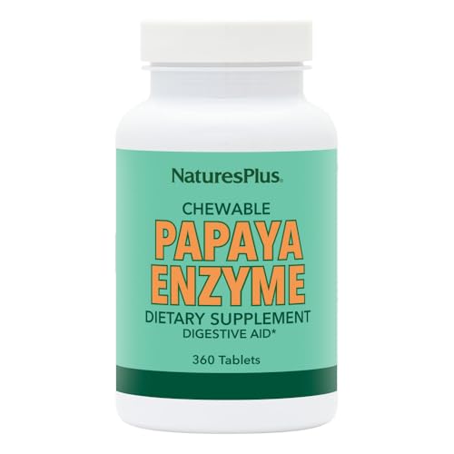 NaturesPlus Papaya Enzyme Chewables