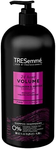 TRESemmé 24 Hour Volume Shampoo for fine hair + Collagen & Peptide Complex formulated with Pro Style Technology™ 1.15 L