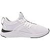 PUMA womens 19435503 Running Shoe, Puma White-angel Blue-puma Black, 5.5 US