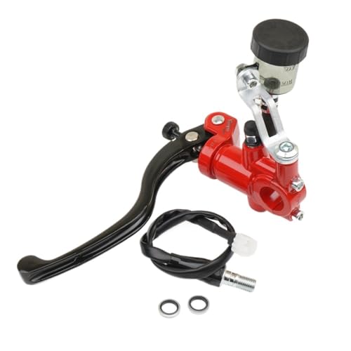 Maître-cylindre frein hydraulique radial rouge gauche pour moto Yamaha MT 07 09 R1 R3