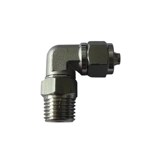 Codo giratorio 360 de acero inoxidable 304, conector macho de máxima durabilidad 3