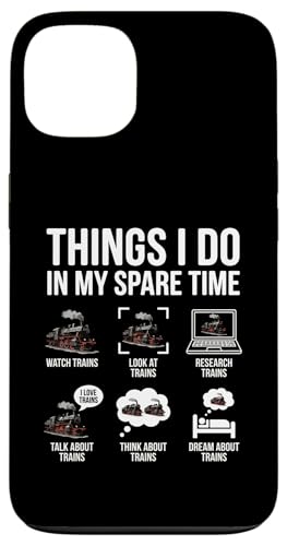 Things I Do In My Spare Time �ʔ��� Railfan Trainspotting �X�}�z�P�[�X iPhone 13 �p