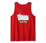 Pokémon Classic Original 151 Mewtwo Blastoise Gyarados Mew Tank Top