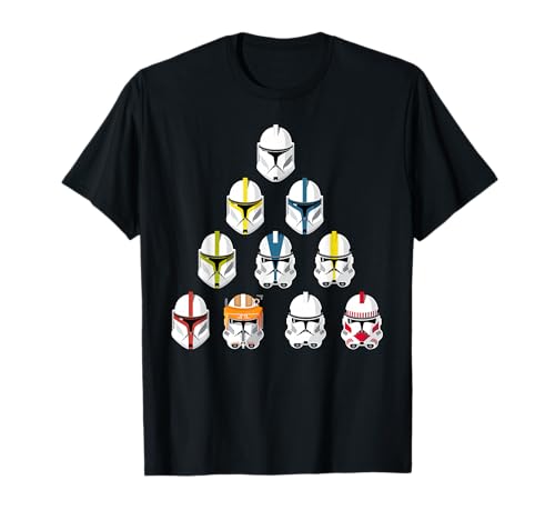 Star Wars Imperial Stormtroopers Helmet Pyramid T-Shirt T-Shirt