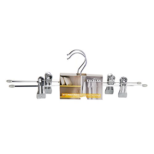 Excèlsa 2 rutschfeste Klemmbügel 35 cm für Röcke