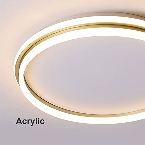 Plafonnier LED moderne rond encastrable avec éclairage de plafond pour cuisine