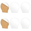 BENECREAT 6 Stuks Transparante Gegoten Acrylplaten, 2,5 mm dik, plastic glasplaat met beschermend papier 5,4 x 5 voor…