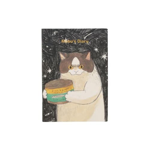 Overglad 三毛猫モブは猫缶を稼ぎたい Mobu's Diary A5綴じノート Mobu MBB-036