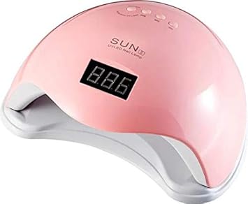 Cabine Led Uv Sun One 5 Rosa Digital Sensor Bivolt 48w Acrigel