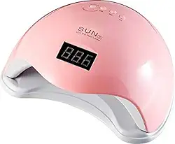 Cabine Led Uv Sun One 5 Rosa Digital Sensor Bivolt 48w Acrigel